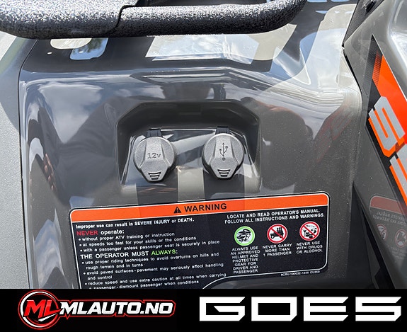 Goes TERROX 550 / ABS / 90KM/T / 5ÅR GARANTI 12 of 18