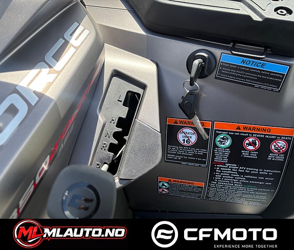 CFMOTO CFORCE 850 TOURING / ABS / 105KM/T / BOKS BAK / 28" HJUL ++ 5ÅR GARANTI 20 of 25