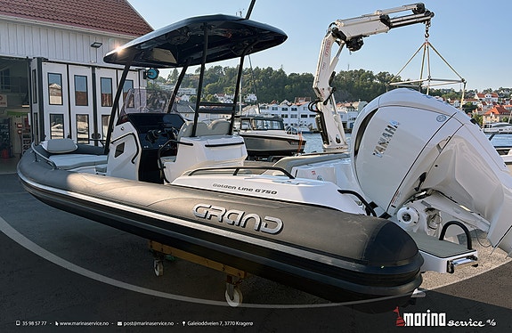 NYHET! Grand G750 T-TOP m/Yamaha F250 ++