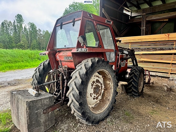 Fiat 680DT 4x4 Traktor m/ Frontlaster og Tvillinghjul! 7 of 30