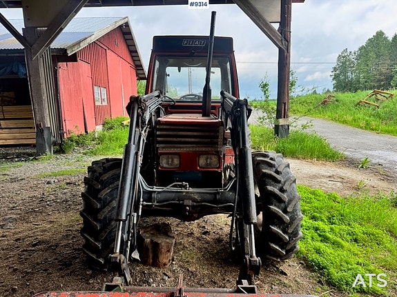 Fiat 680DT 4x4 Traktor m/ Frontlaster og Tvillinghjul! 12 of 30