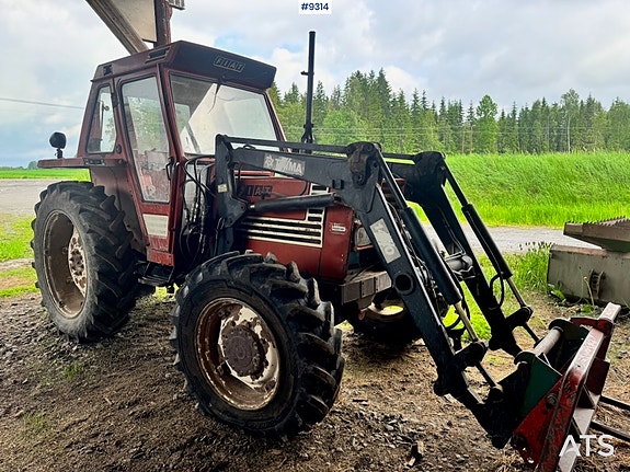 Fiat 680DT 4x4 Traktor m/ Frontlaster og Tvillinghjul! 11 of 30