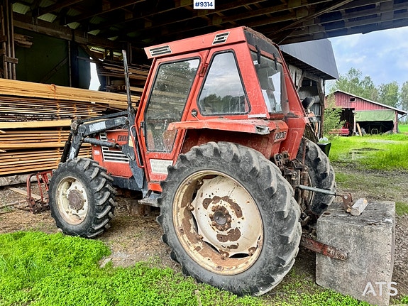 Fiat 680DT 4x4 Traktor m/ Frontlaster og Tvillinghjul! 4 of 30