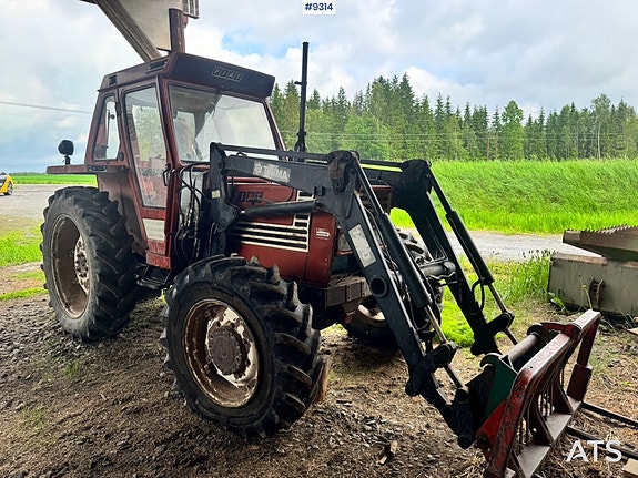 Fiat 680DT 4x4 Traktor m/ Frontlaster og Tvillinghjul! 10 of 30