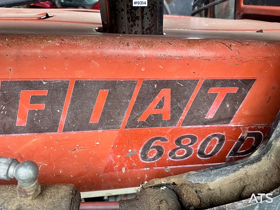 Fiat 680DT 4x4 Traktor m/ Frontlaster og Tvillinghjul! 24 of 30