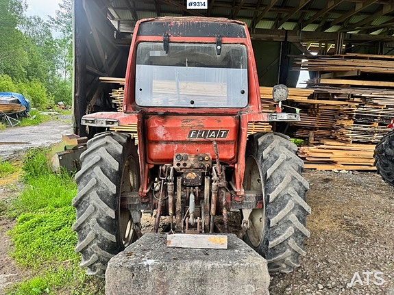 Fiat 680DT 4x4 Traktor m/ Frontlaster og Tvillinghjul! 6 of 30