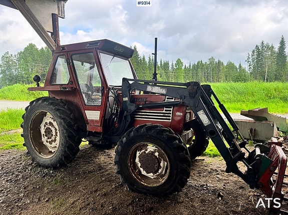 Fiat 680DT 4x4 Traktor m/ Frontlaster og Tvillinghjul! 9 of 30