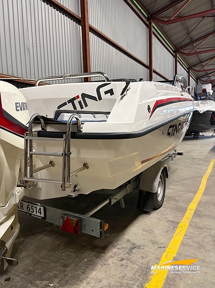 Sting 610 DC m/ Evinrude E-Tec 115 og TILHENGER !!NÅ UTE TIL SALGS!! 4 of 11