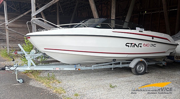 Sting 610 DC m/ Evinrude E-Tec 115 og TILHENGER !!NÅ UTE TIL SALGS!! 3 of 11