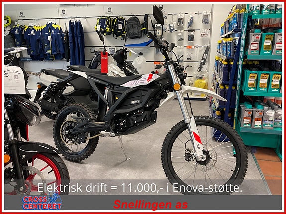 Zero XE El. lett mc. Spar 8500. Utstilling. 635Nm/20hk