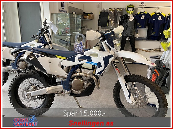 Husqvarna FE 350 *Tilbud utstillingsmodell* 3,99% rentekampanje