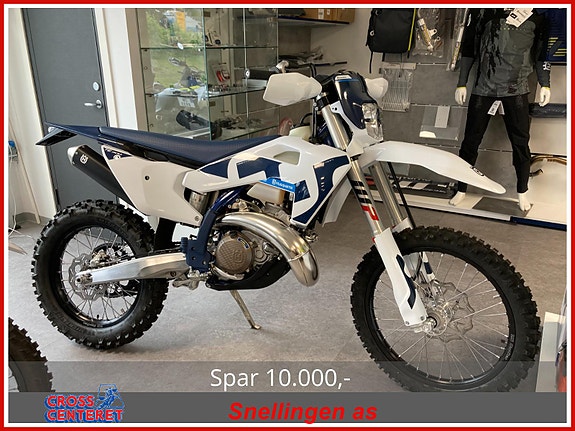 Husqvarna TE 300 *Tilbud utstillingsmodell* 3,99% rentekampanje
