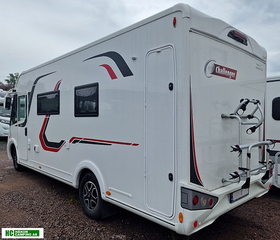Challenger 2060 PREMIUM NORWAY Fiat Ducato JTD 140 hk Auto+Evation m/solcelle, sykkelstativ, markise, NX10 alarm 3 of 25