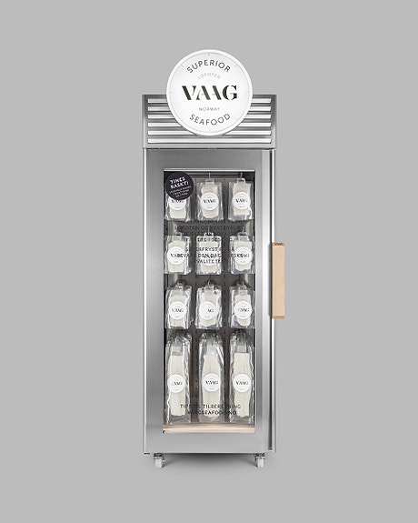 Vårt egenutviklede fryseskap