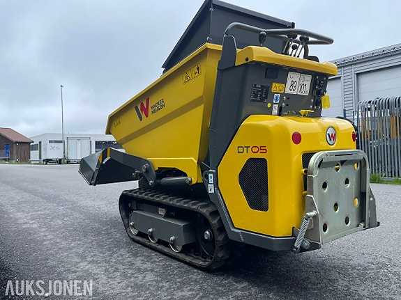 Wacker Neuson dt05 minidumper med selvlaster 2 of 5