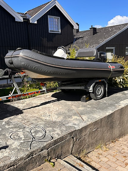 Suzumar RIB m/20hk med tilhenger 2 of 5