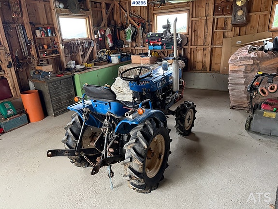 Iseki TX 1300 m/ bakskuffe. 6 of 28