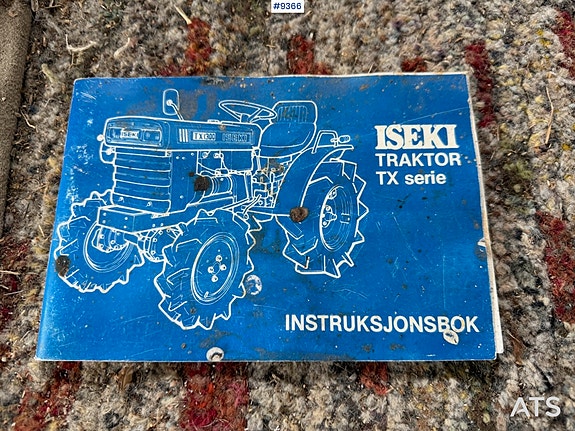 Iseki TX 1300 m/ bakskuffe. 27 of 28