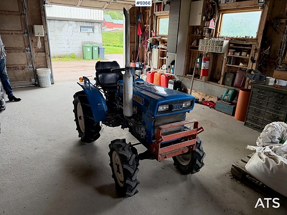 Iseki TX 1300 m/ bakskuffe. 3 of 28