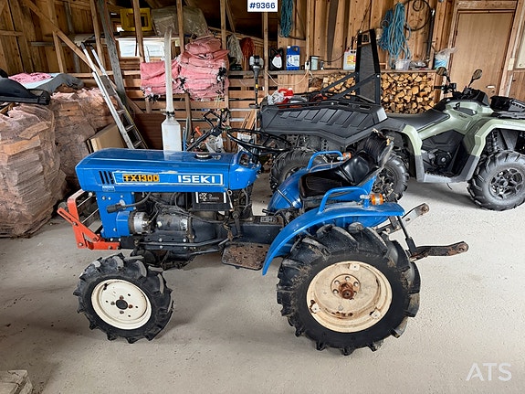 Iseki TX 1300 m/ bakskuffe. 2 of 28