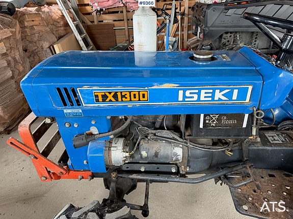 Iseki TX 1300 m/ bakskuffe. 18 of 28
