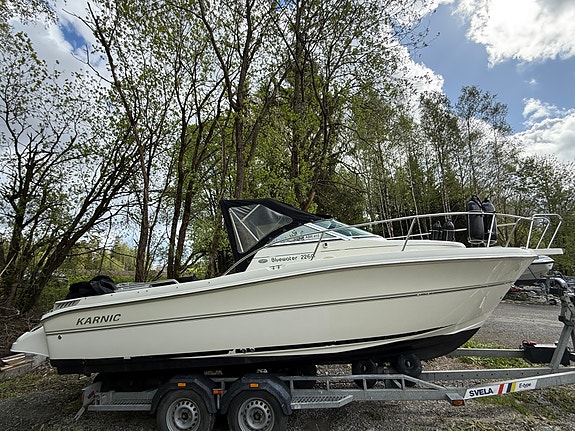 Flott Karnic Bluewater 2260, med riktig motor: Volvo Penta D3-160. Kun 425 timer 4 of 22