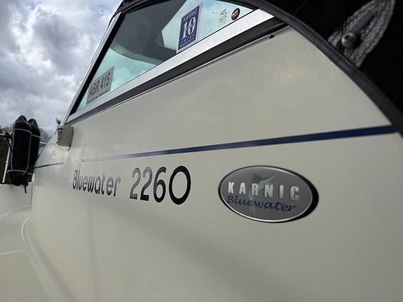 Flott Karnic Bluewater 2260, med riktig motor: Volvo Penta D3-160. Kun 425 timer 13 of 22