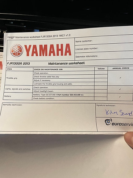 Yamaha Fjr1300/ ny service/ gode dekk 3 of 5