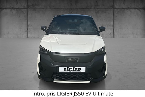 Ligier JS 50 EV Ultimat Intro. pris LIGIER JS50 EV Ultimate
