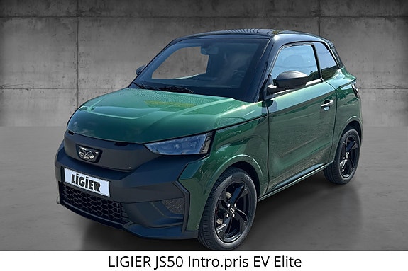 Ligier LIGIER JS50 EV Elite LIGIER JS50 Intro.pris EV Elite