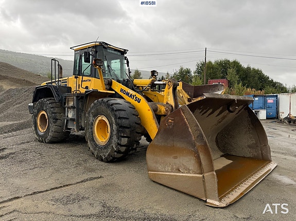 Komatsu 2004 Komatsu WA470-5H Hjullaster m/ skuffe 3 of 5