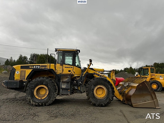 Komatsu 2004 Komatsu WA470-5H Hjullaster m/ skuffe 4 of 5