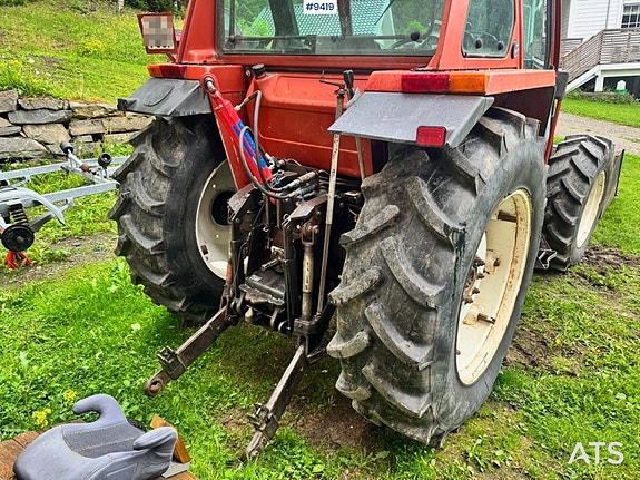 Fiat 80-90 4x4 Traktor m/ Frontlaster – Motor byttet i 2020 5 of 30