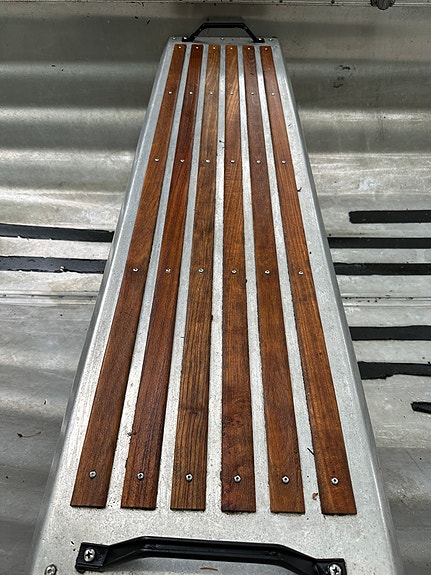 Lett og fin aluminiumsbåt til salgs 4 of 5