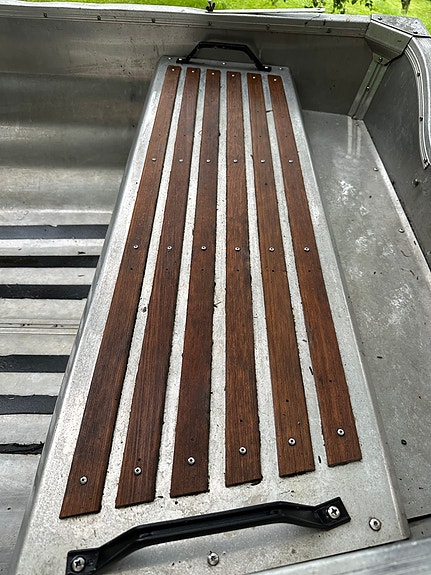 Lett og fin aluminiumsbåt til salgs 5 of 5