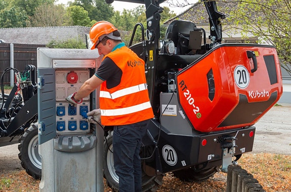 Kubota RT210-2e elektrisk 10 of 13