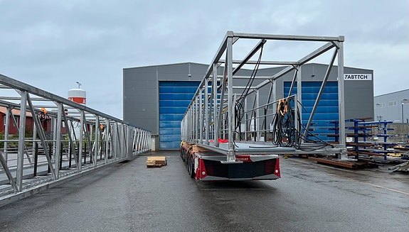 Leveringsklare Lean Duplex gangbroer, 37 og 45 meter lange