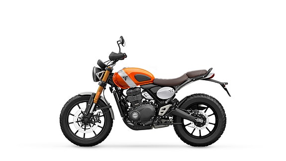 Triumph Scrambler 400 X Baja Orange 13 of 15