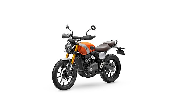 Triumph Scrambler 400 X Baja Orange 15 of 15