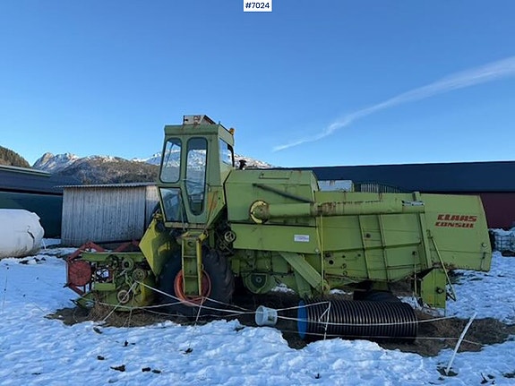 CLAAS Consul Skurtreske m.hytte.