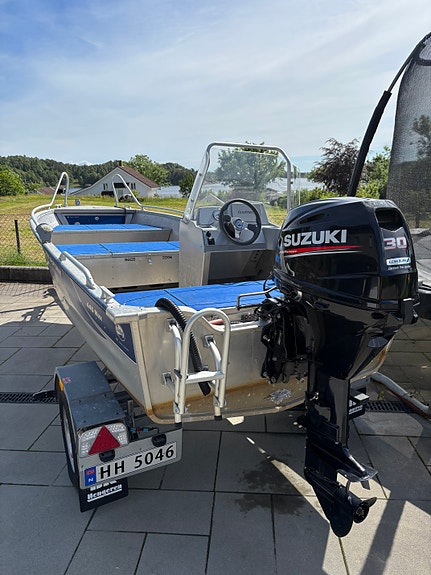 Linder 445 Sportsman Max M/Suzuki DF30HK  og BK henger. 3 of 5