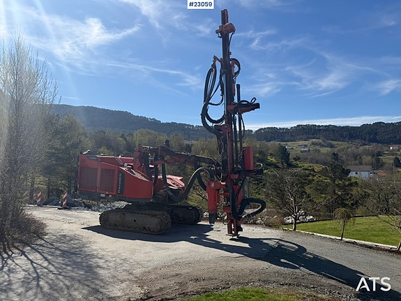 Sandvik DX600R borerigg m/HL650 hammer, gps og wather mist