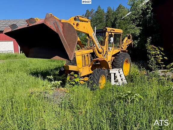Volvo BM 616B traktorgraver med 3 skuffer 4 of 5