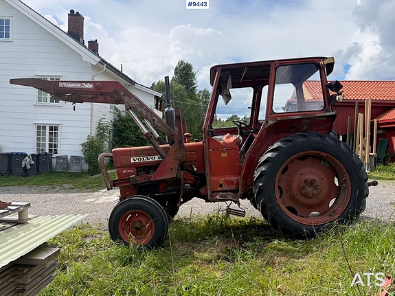 Volvo BM 430 med Quicke 2000 frontlaster - rep. objekt 5 of 5