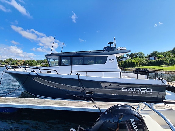 -NY- SARGO 36 EXPLORER - BAKDØR - SIDEPORT - TAXIBÅT - 3 of 5