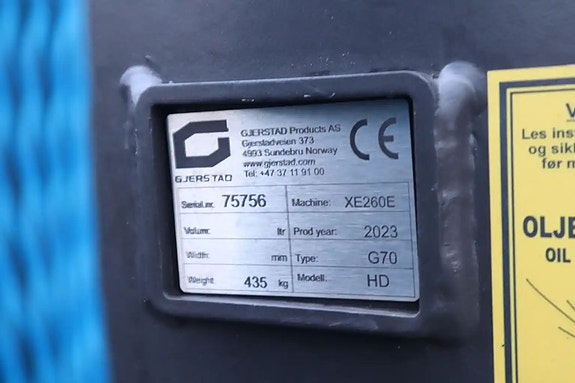 XCMG XE260E 5 of 5