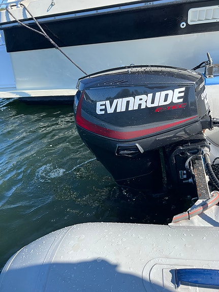 14 fots rib, 40 hk Evinrude leies ut. 3 of 8