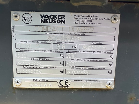 Wacker Neuson DT08 4 of 4