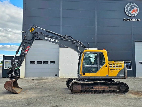 Volvo EC140BLC, 2003 mod, 8484 timer, Rotortilt og pusseskuff. 3 of 5