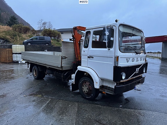 Volvo F408 Turbo 6 4x2 m/kran